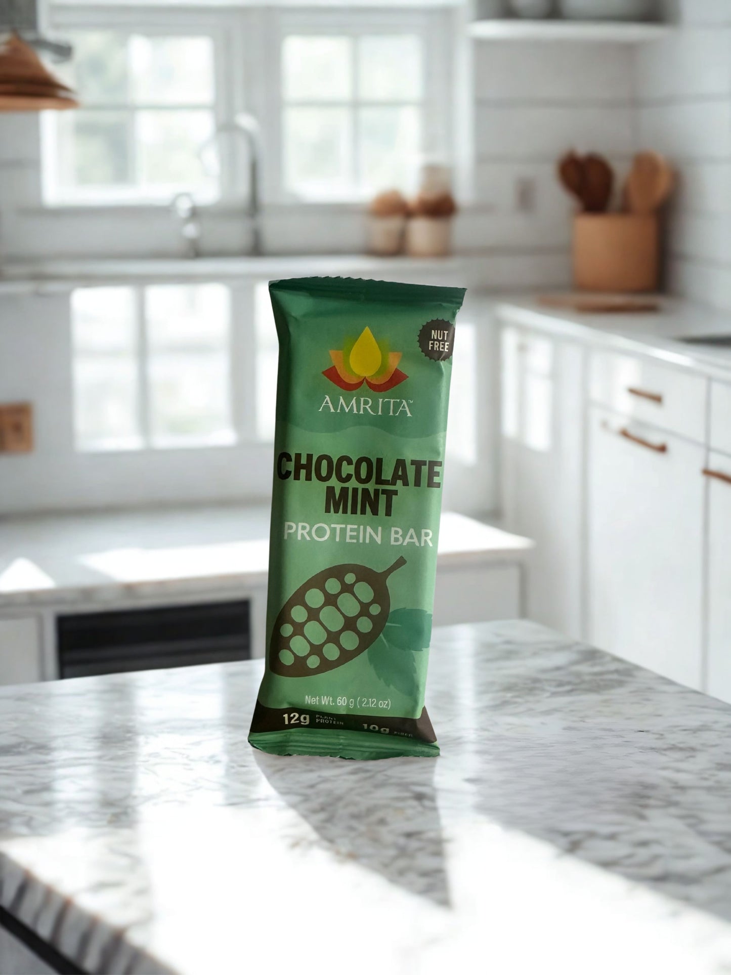 Amrita Chocolate Mint Protein Bars – 12-Pack